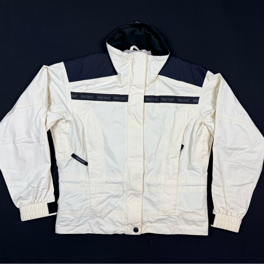 Vtg Marmot Women’s Gore Tex Jacket Sz Small Y2K Color Block Full Zip A8